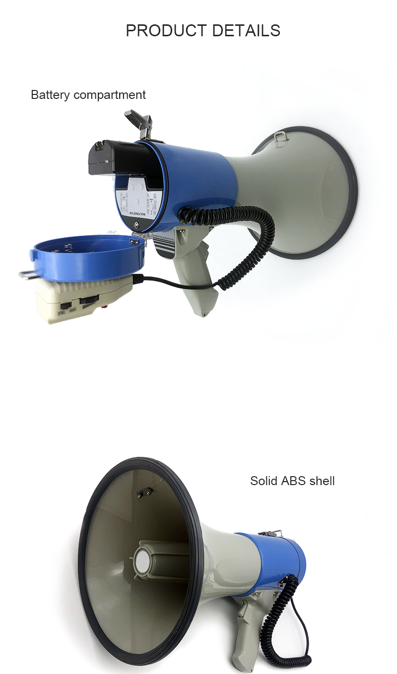 3. 40W Hot Sales rechargeable megaphone hand grip and shoulder strap type.png