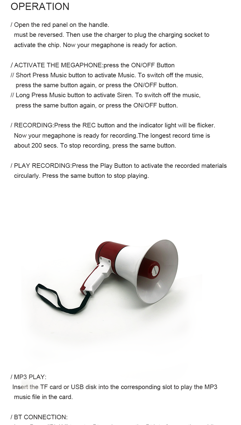 30W mini rechargeable megaphone round Shape High power hand-held siren outdoors speaker03.png 30W mini rechargeable megaphone round Shape High power hand-held siren outdoors speaker03.png